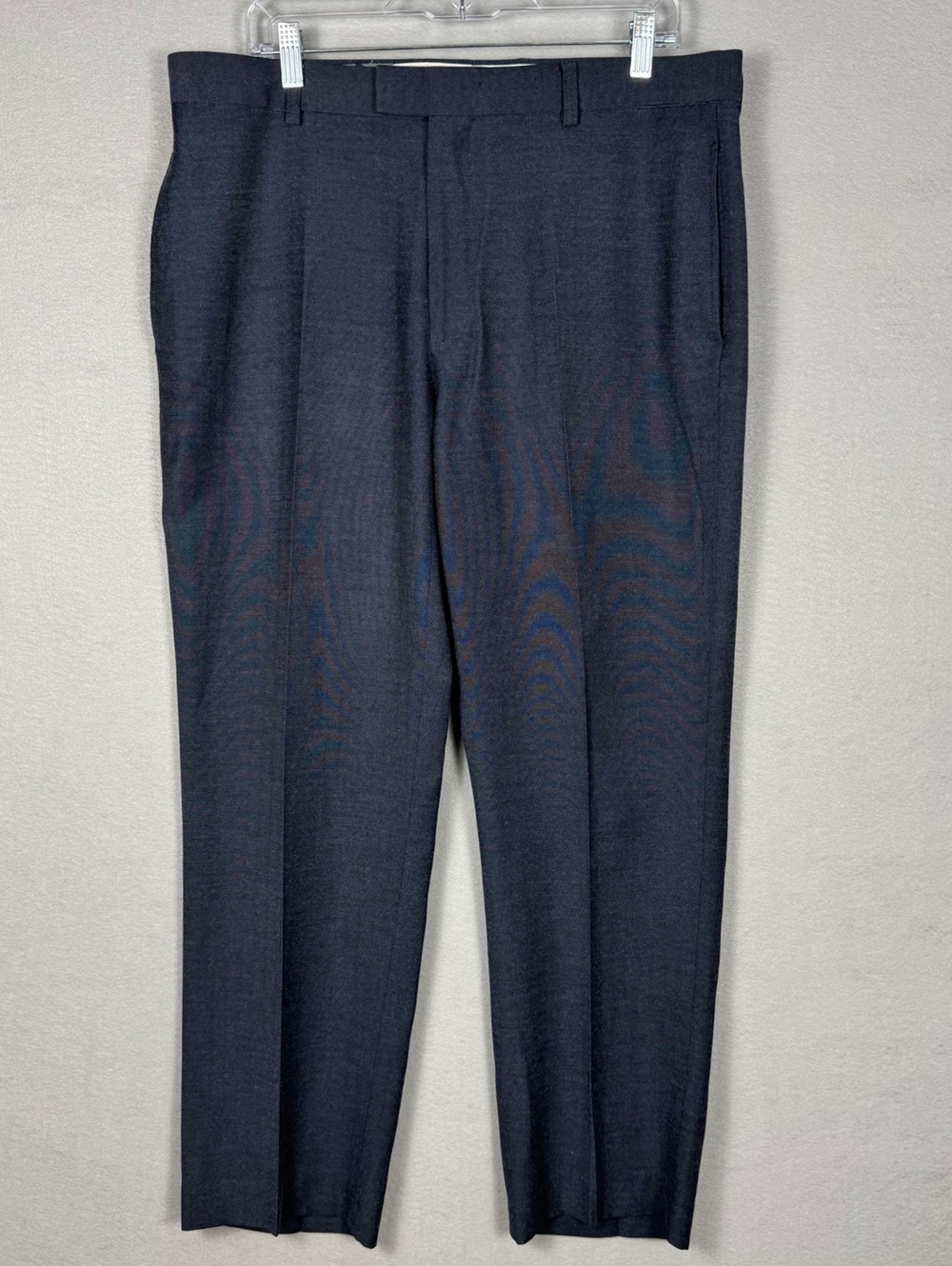 Michael Brandon Mens 36x30 Dress Pants Navy Blue